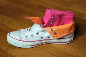 Converse rose/orange