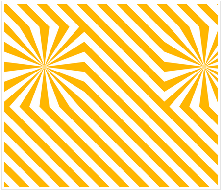 Explosion de rayures - Jaune - Spoonflower